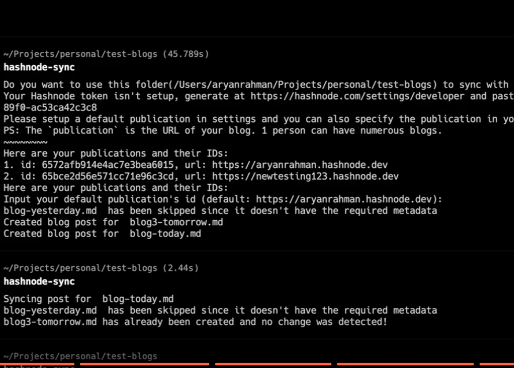 img of Hashnode Sync - A CLI for syncing with Hashnode