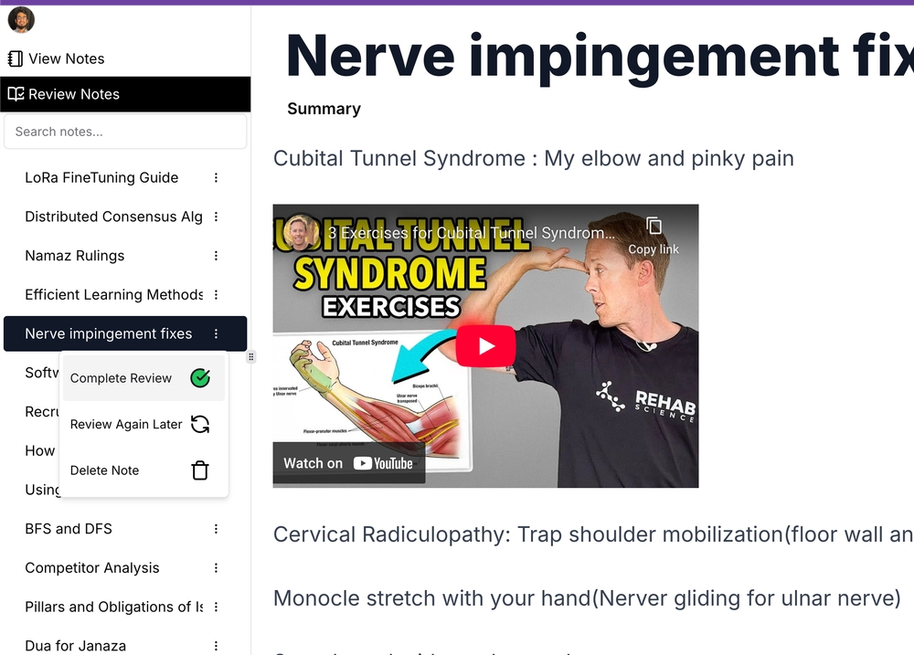 img of Relearnify - A notes app that helps you learn