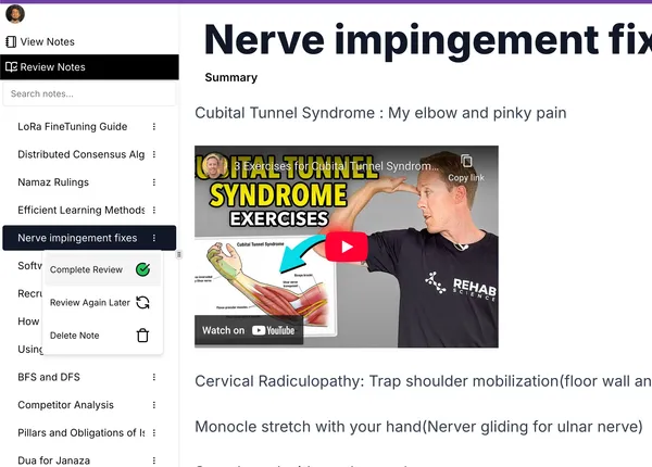 img of Relearnify - A notes app that helps you learn